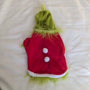 Bark's Grouchy Slouchy Dr Seuss Grinch Costume for dogs, size Small